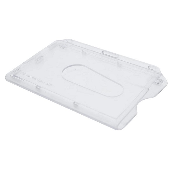 Bilde av ID Cardholder / carrying case rigid plastic with lock frosted (horizontal / landscape). 60270122 (DE,SE,NO,FI,RO,PL)