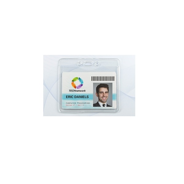 Bilde av 86x60 mm Cardholder / carrying case soft plastic. Clear (horizontal / landscape). 60270370vud (DE,SE,NO,FI,RO,PL)