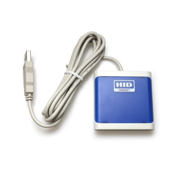 Bilde av HID™  Omnikey 5022CL Smart Card Reader - Dark Blue NFC. R50220318-DB (DE,SE,NO,FI,RO,PL)