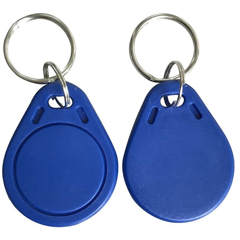 Bilde av Blue rewriteable Key fob 13.56 MHz. 13.56 Compatible 1K Magic UID – Changeable UID. Keyfob. 70102948 (DE,SE,NO,FI,RO,PL)