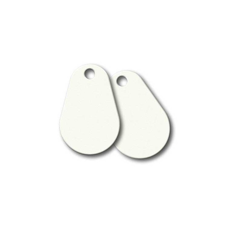 Picture of White key fob Salto 1KB (Mifare) + EM4200 combi. Keyfob. 70105502