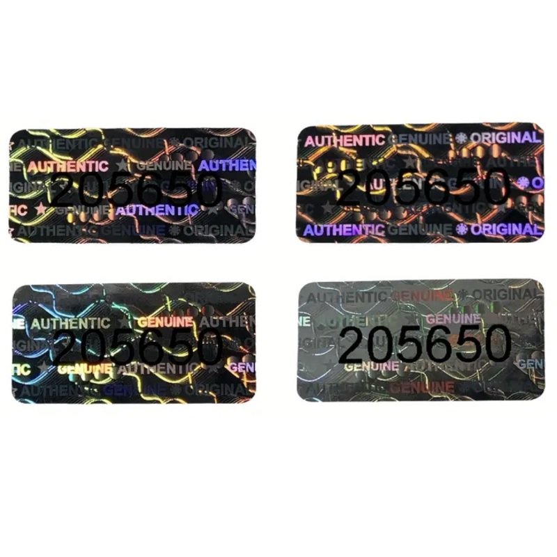 Picture of Holografic sticker tamper proof / VOID / AUTHENTIC with number. 80102039